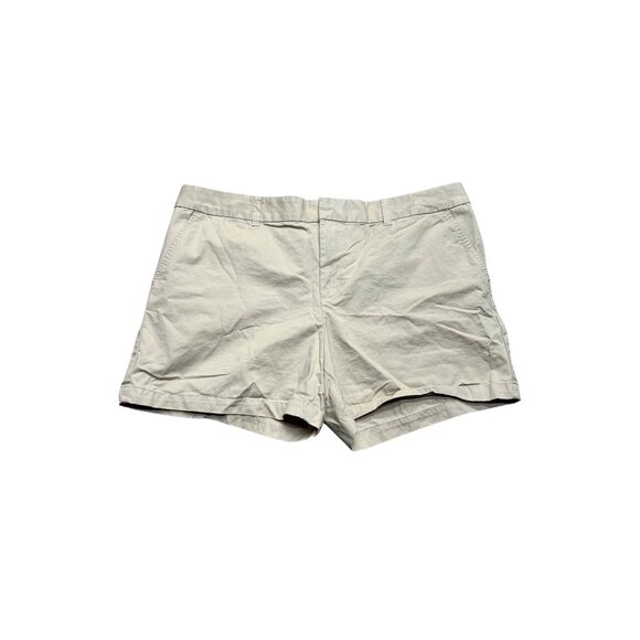 Tommy Hilfiger Pants - Tommy Hilfiger Tan Khaki Casual High Rise Shorts Plus Size 18